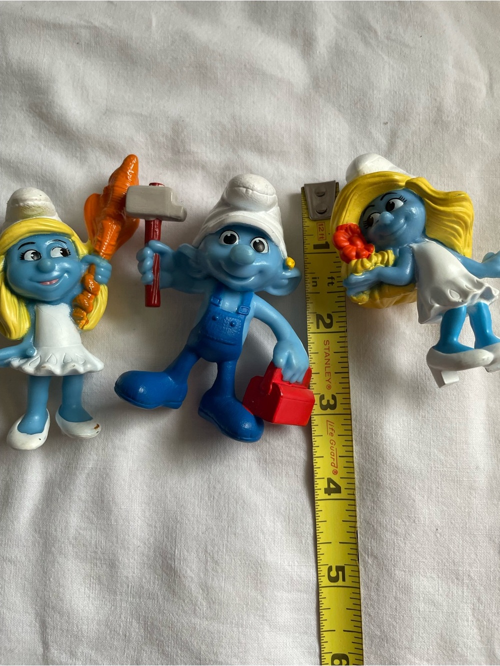 2011-2013 Smurfs Figurine Lot of 3. McDonald’s Toys - Picture 8 of 9